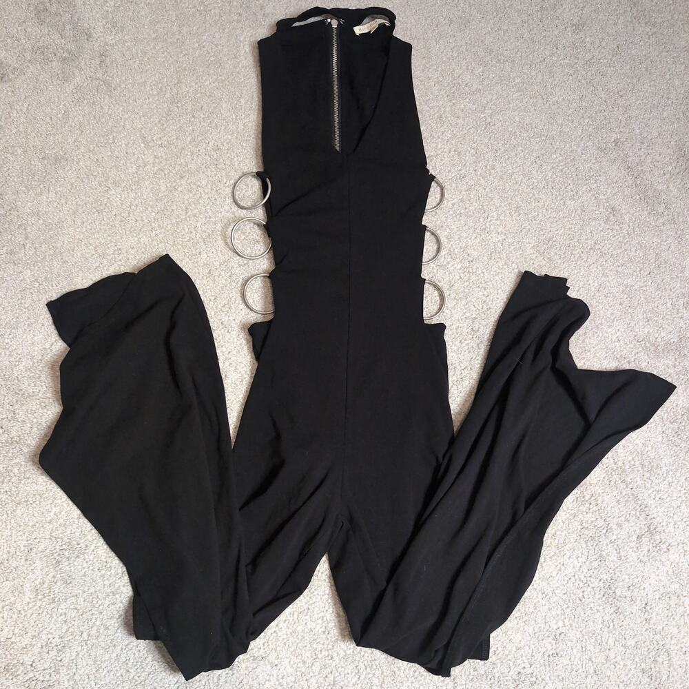 Ring Detail Halter Y2k Deadstock Jumpsuit